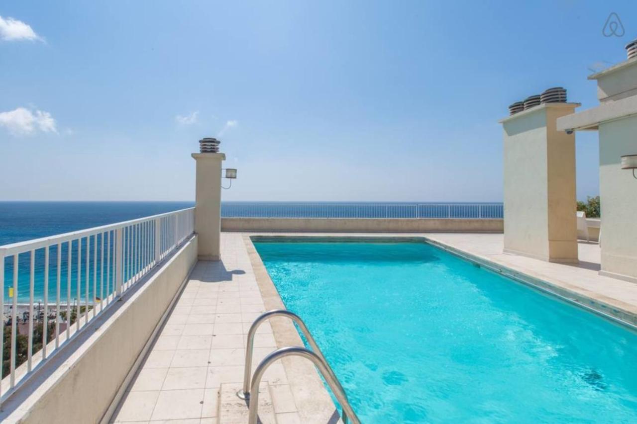 尼斯Royal Promenade Pool Terrace With Sea View公寓 外观 照片